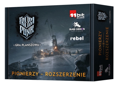 Frostpunk: Pioneers Glass Cannon Unplugged, stolová hra Rebel